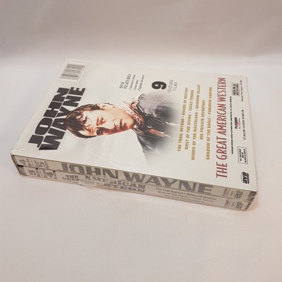 Set of 2 John Wayne DVD Movie Collections American Westerns Movies Cowboy Action - Picture 4 of 15